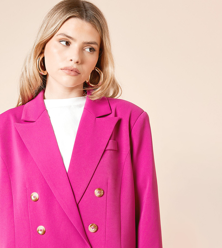 Double Breasted Oversized Blazer