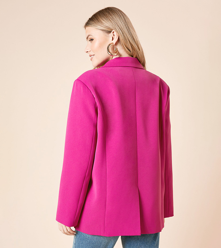 Double Breasted Oversized Blazer