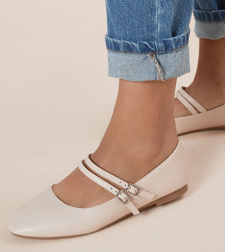 YARA Faux Leather Mary Janes