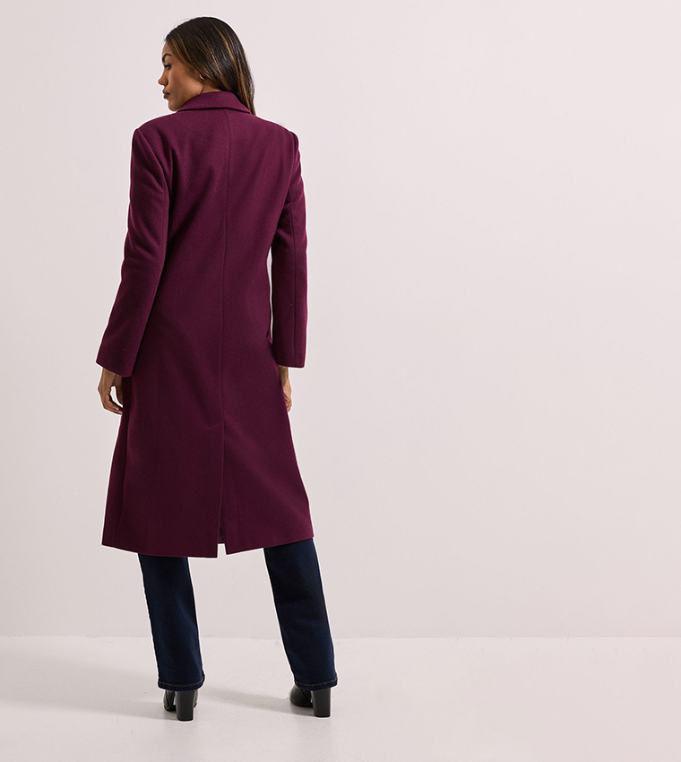Long Sleeves Fitted Military Coat