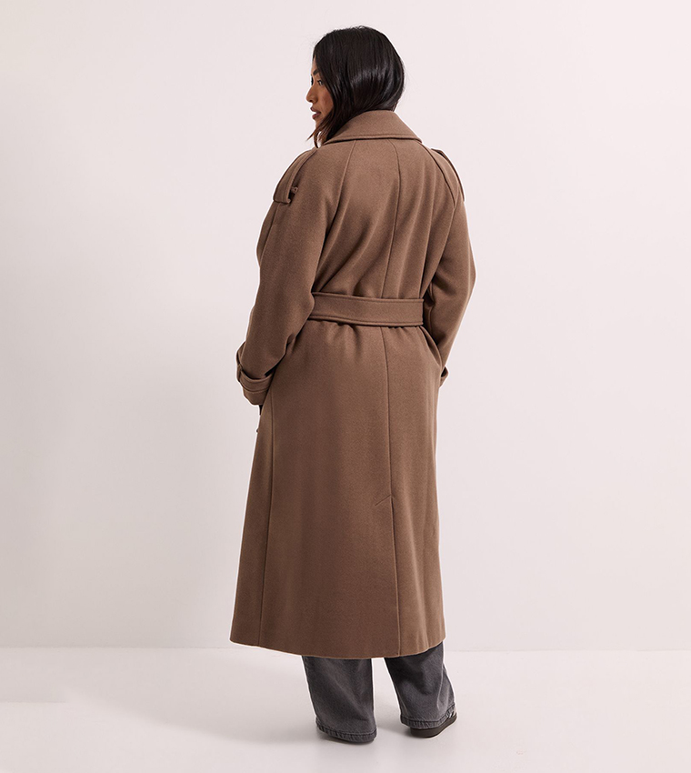 Petite Belted Trench Coat