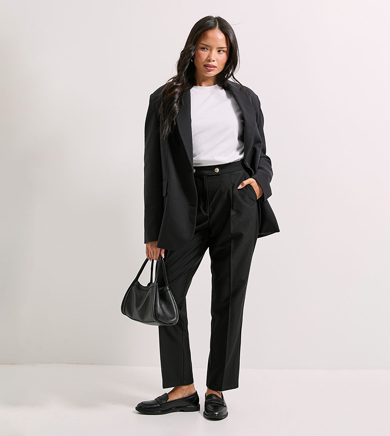 Military Ankle Grazer Trousers
