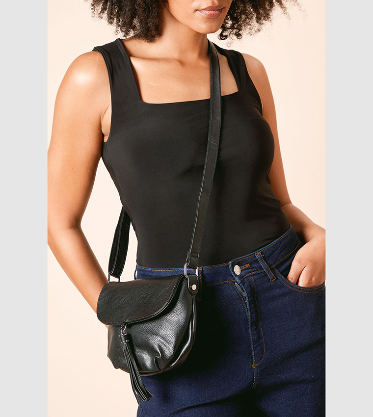 Florence Faux Leather Cross Body Bag