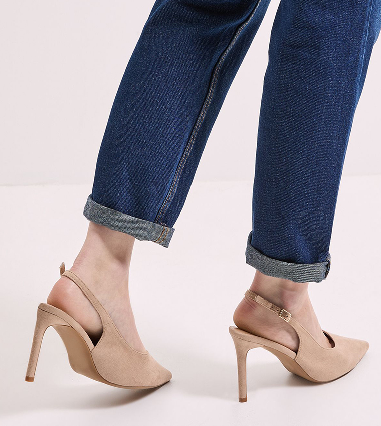 Dasha Pointed Toe Slingback Pumps
