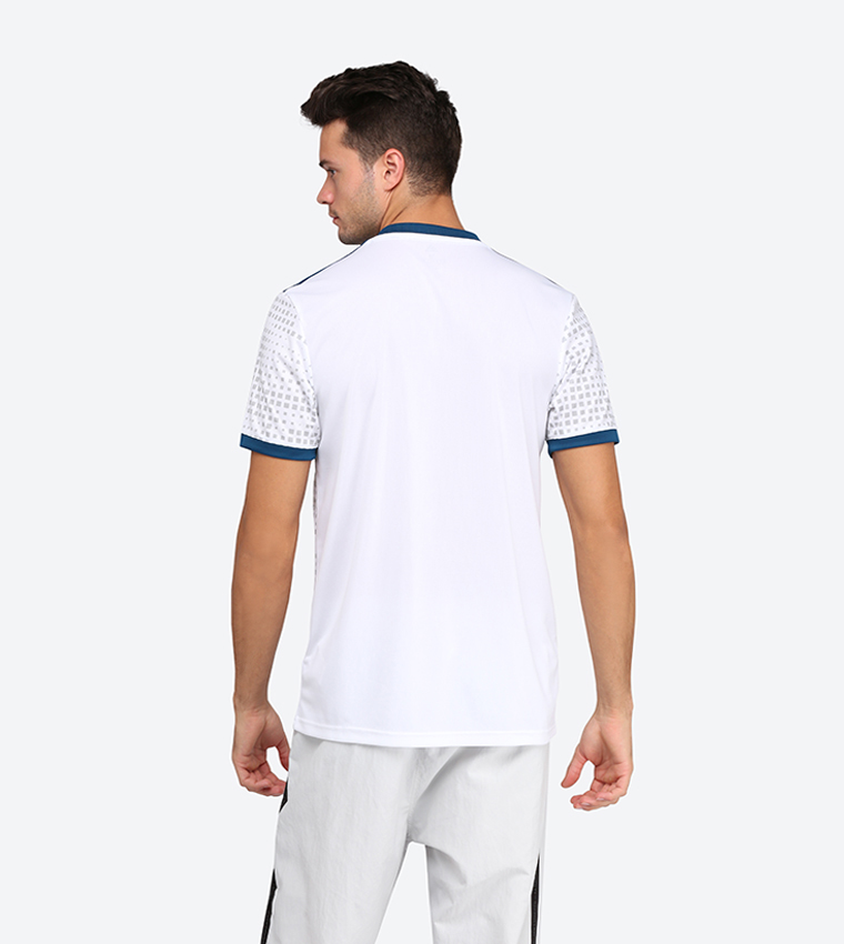 Russia Away Replica Short Sleeve Jersey - White BR9067