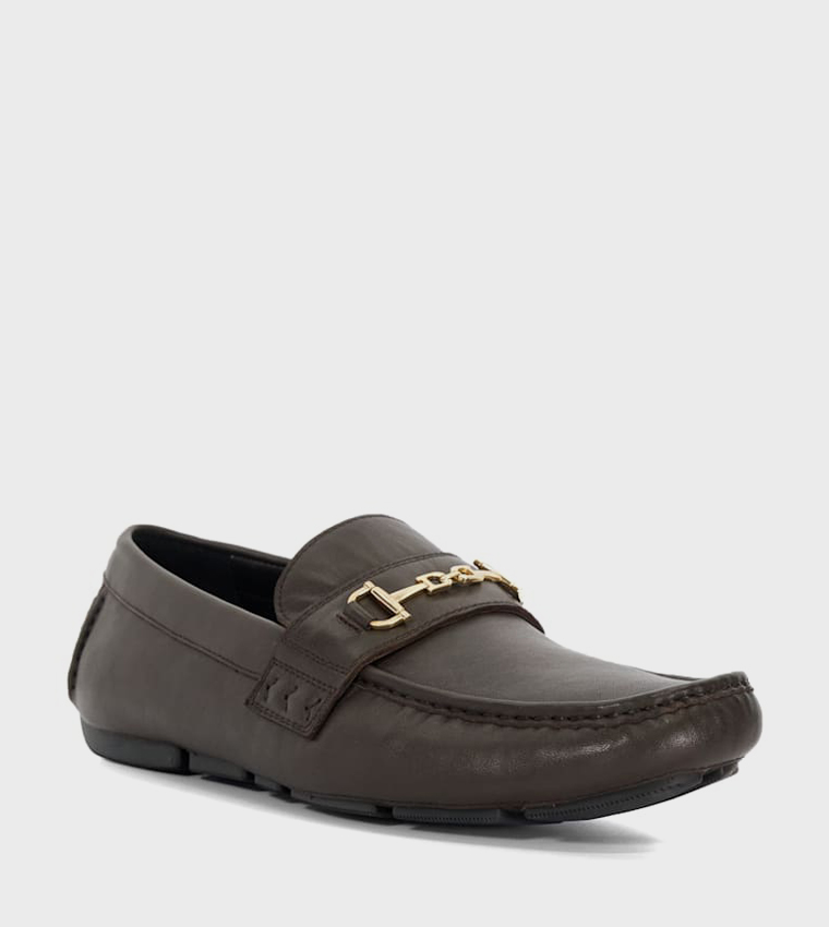 BRENDANS Metal Accent Loafers