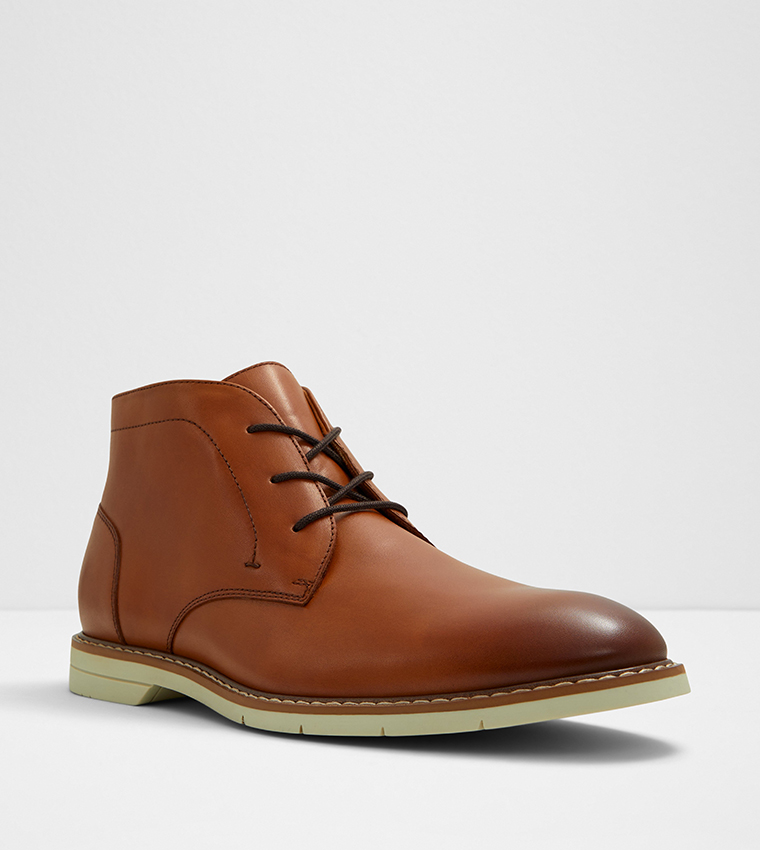 BRISBANE Lace-Up Ankle Boots