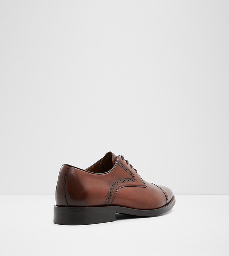 BRONKO Textured Formal Brogues