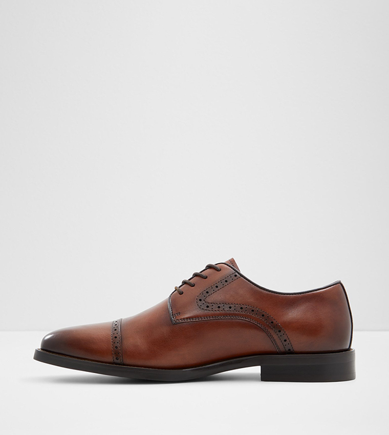 BRONKO Textured Formal Brogues