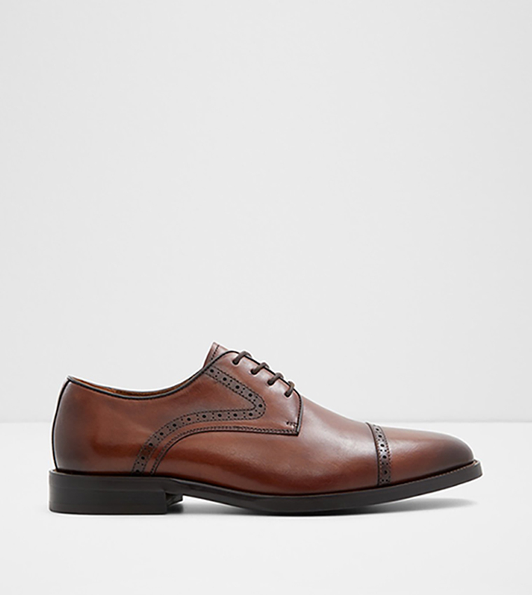 BRONKO Textured Formal Brogues