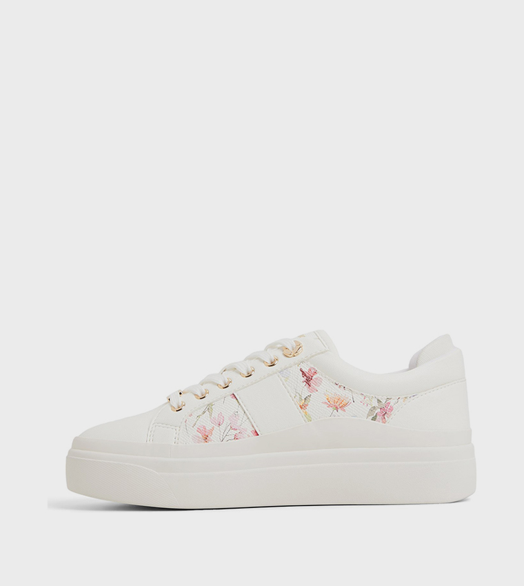BRYNLEE Printed Lace Up Sneakers