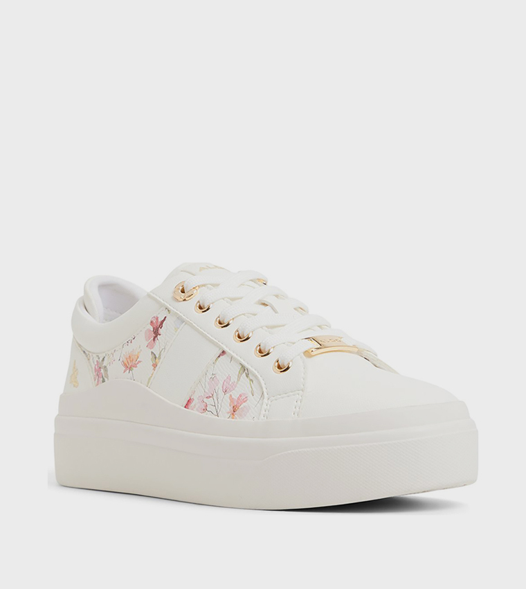 BRYNLEE Printed Lace Up Sneakers