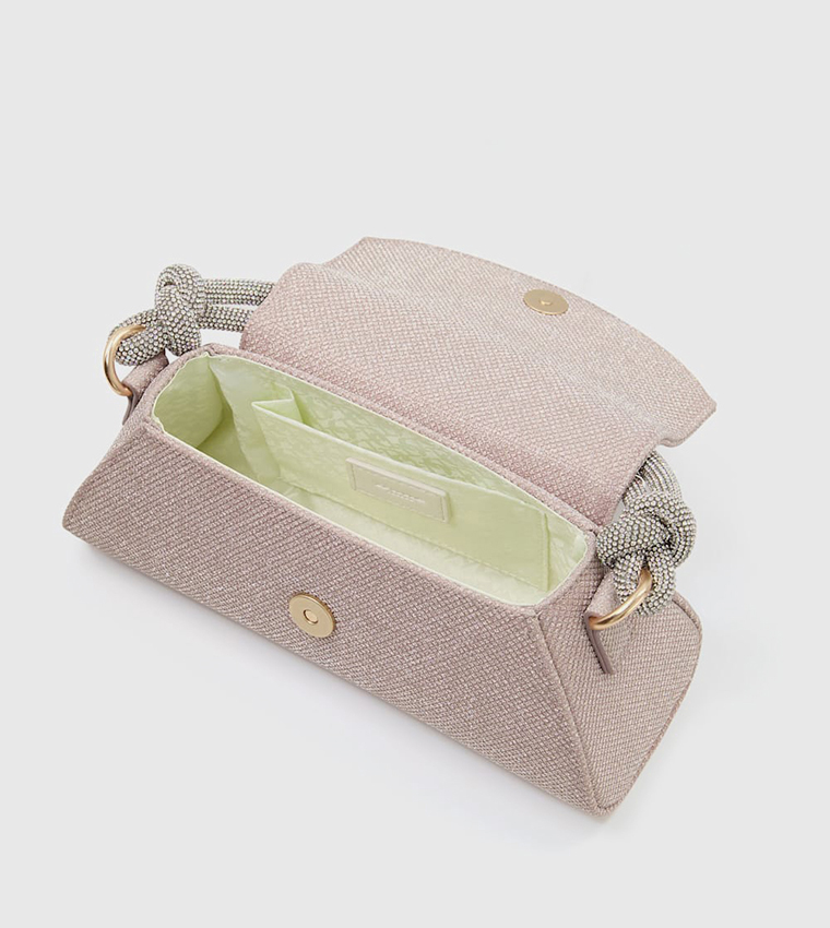 BRYNLEY Mini Bag with Embellished Handle