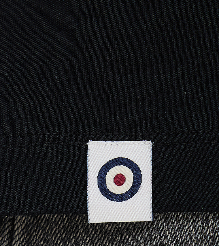 Logo Embroidered Crew Neck T-Shirt