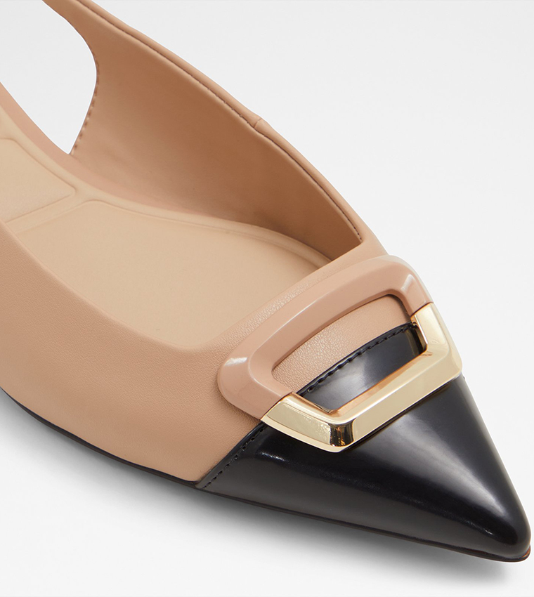 BUCAREST Accessory Detail Slingback Flats