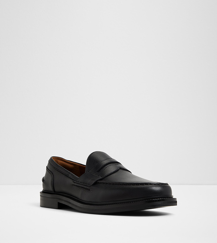 BUCKLEY Textured Formal Slip-On Shoes