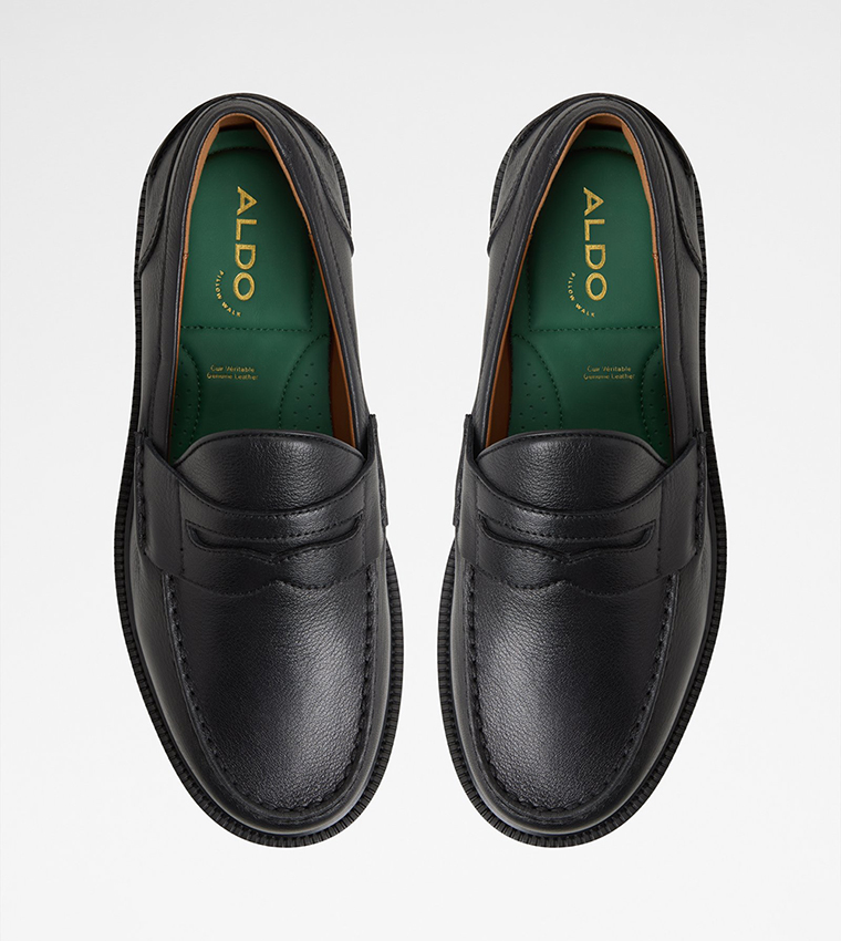BUCKLEY Textured Formal Slip-On Shoes