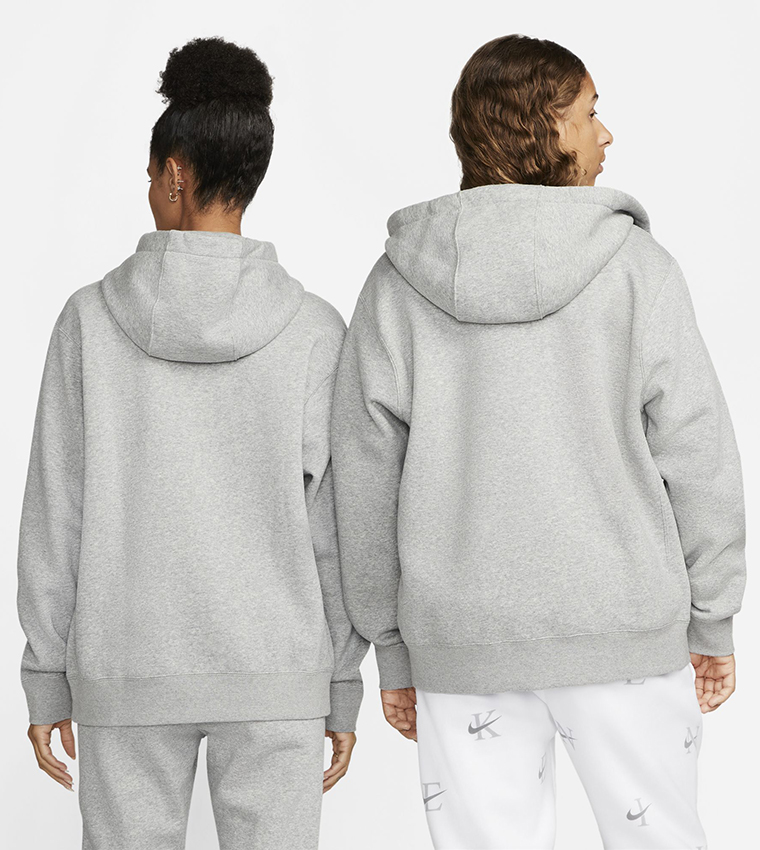 Logo Printed Club Full Zip Hoodie