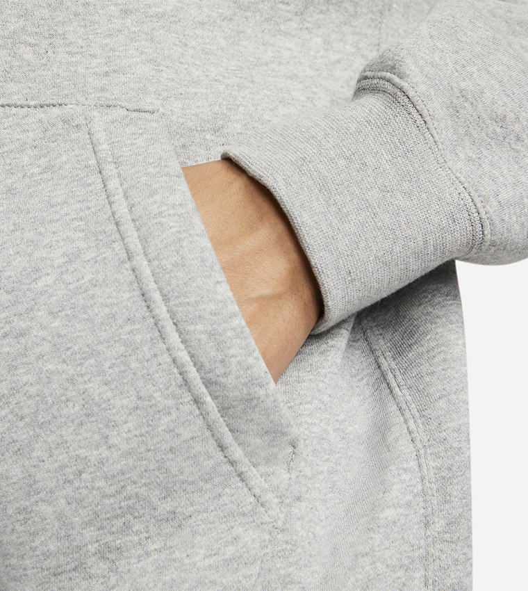 Logo Printed Club Full Zip Hoodie