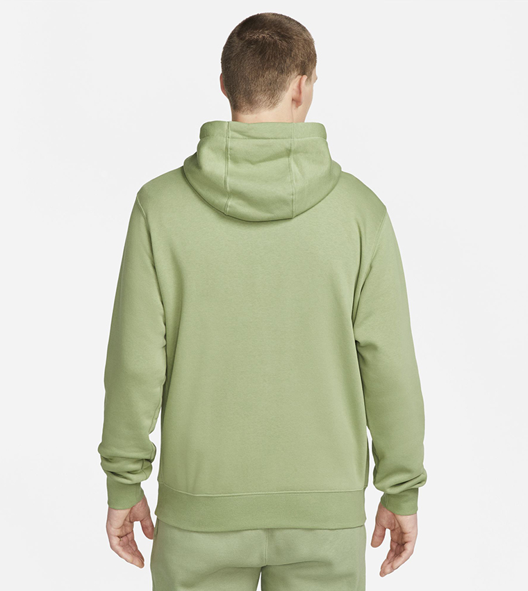 Logo Printed Club Full Zip Hoodie