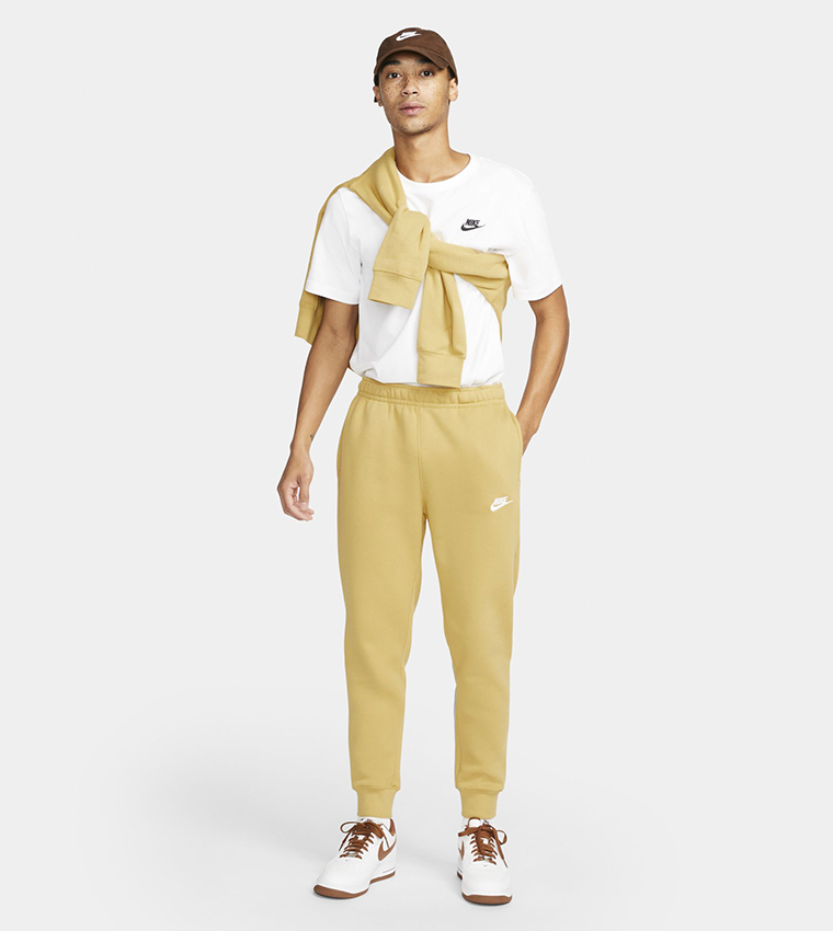 Yellow nike joggers hotsell
