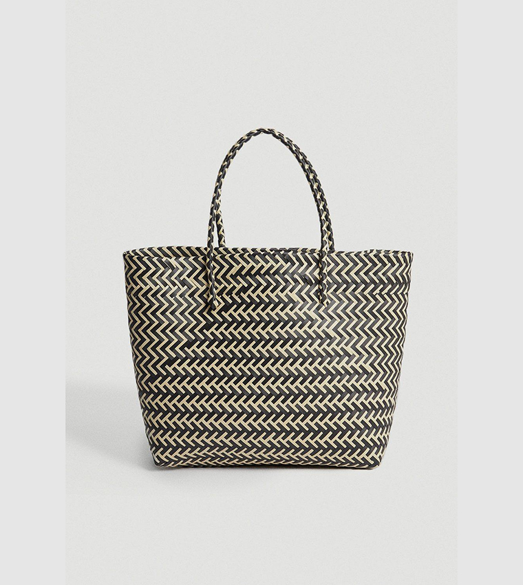 Buy Warehouse Patterned Tote Bag In Multiple Colors 6thStreet Oman