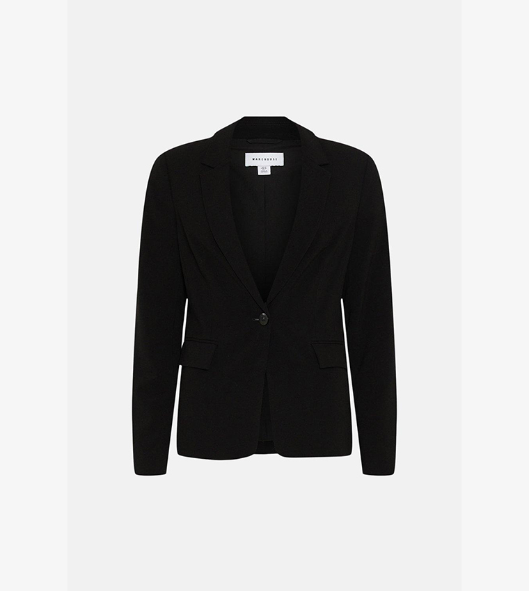 Blazer Noir Warehouse Taille UK 6 - Pour Le Travail Et Les Affaires - Style John Lewis