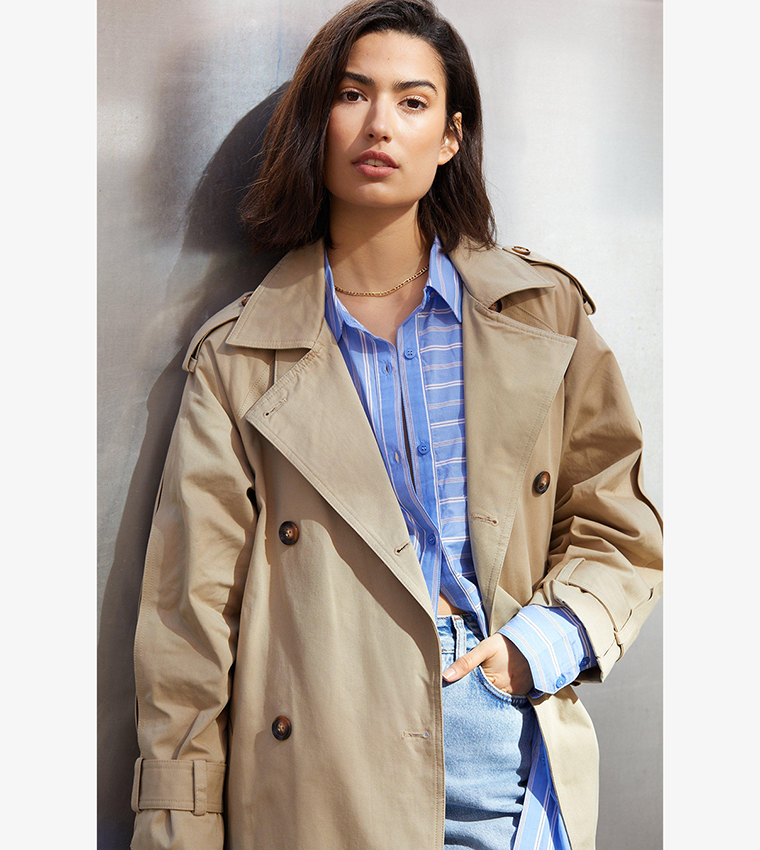 Warehouse clearance trench coat