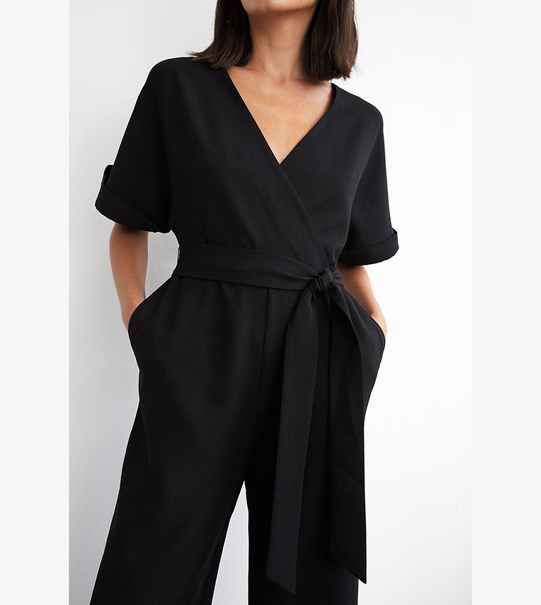 Warehouse tie best sale front jumpsuit