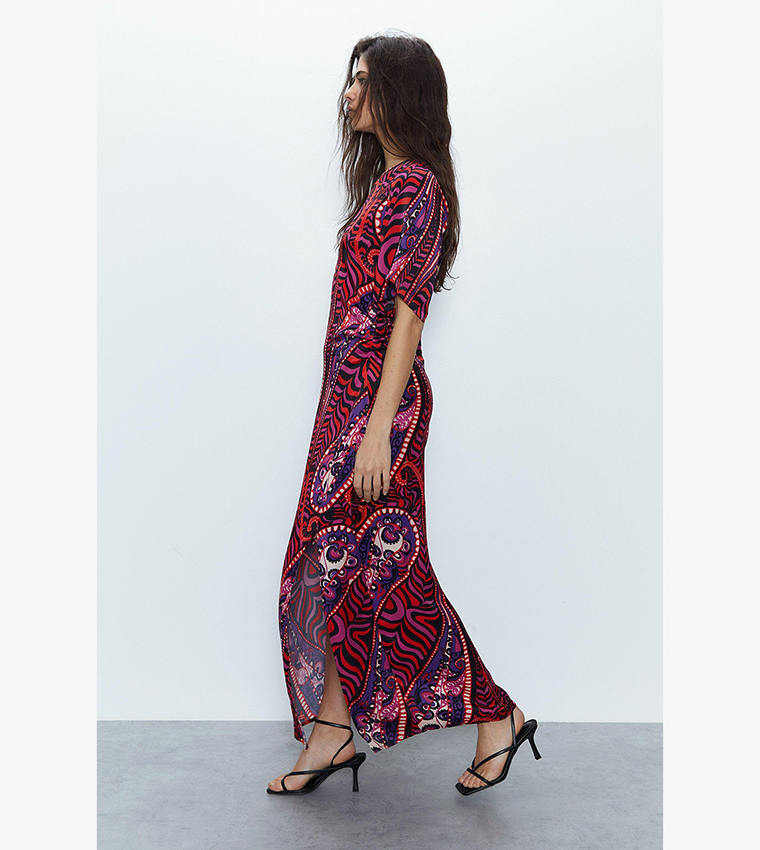 Warehouse paisley store floral midi dress