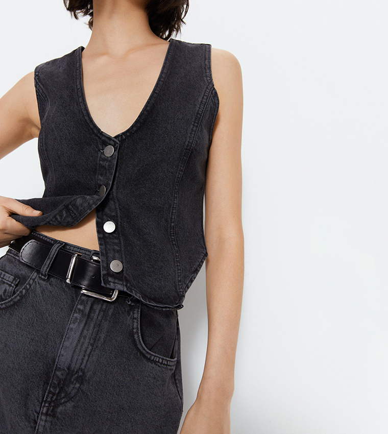 Denim Waistcoat