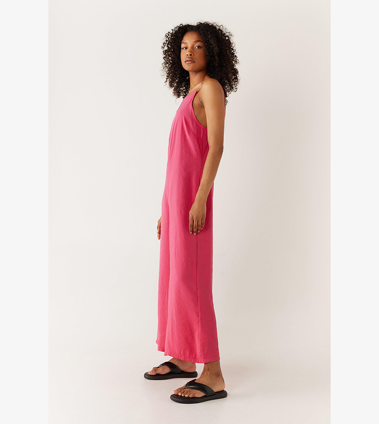 Warehouse store pink jumpsuit