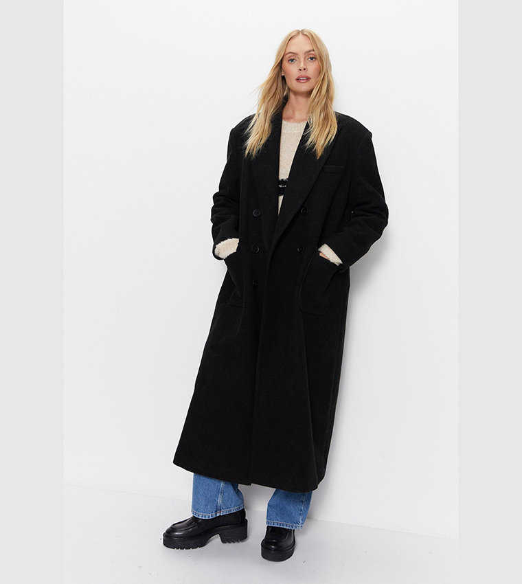 Oversized shop tailored coat