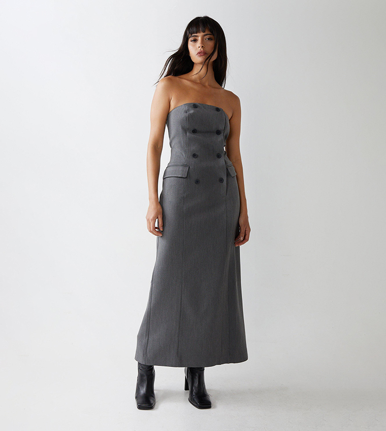 Warehouse grey sale dress