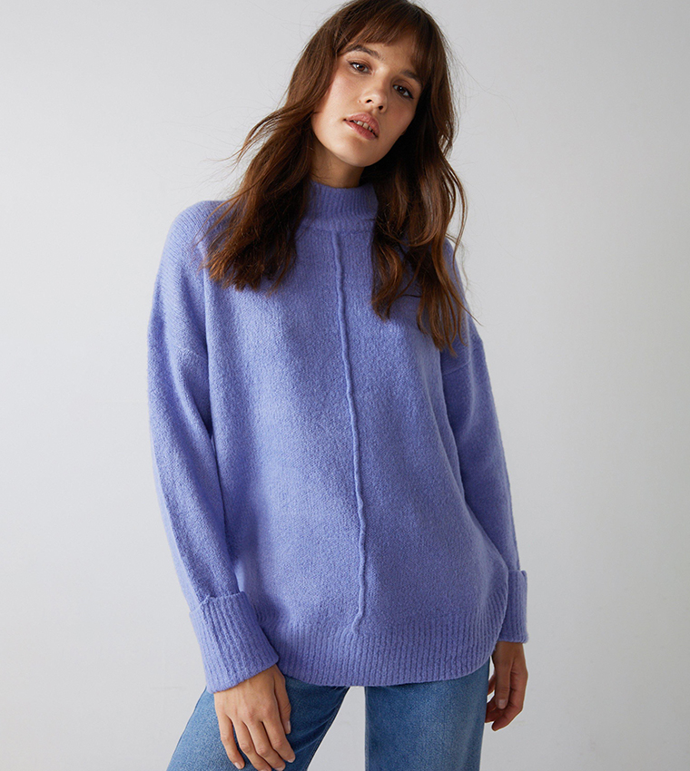 Oversized funnel neck on sale jumper