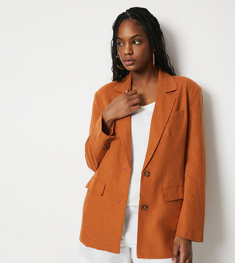 Orange blazers sale