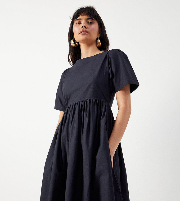 Bp smocked midi dress best sale