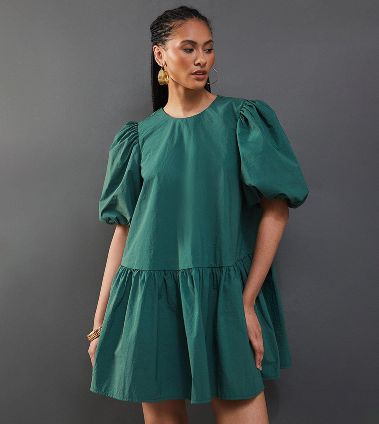 drop waist smock dress Happy Sad Drop Waist Smock Dress  Lazy Oaf