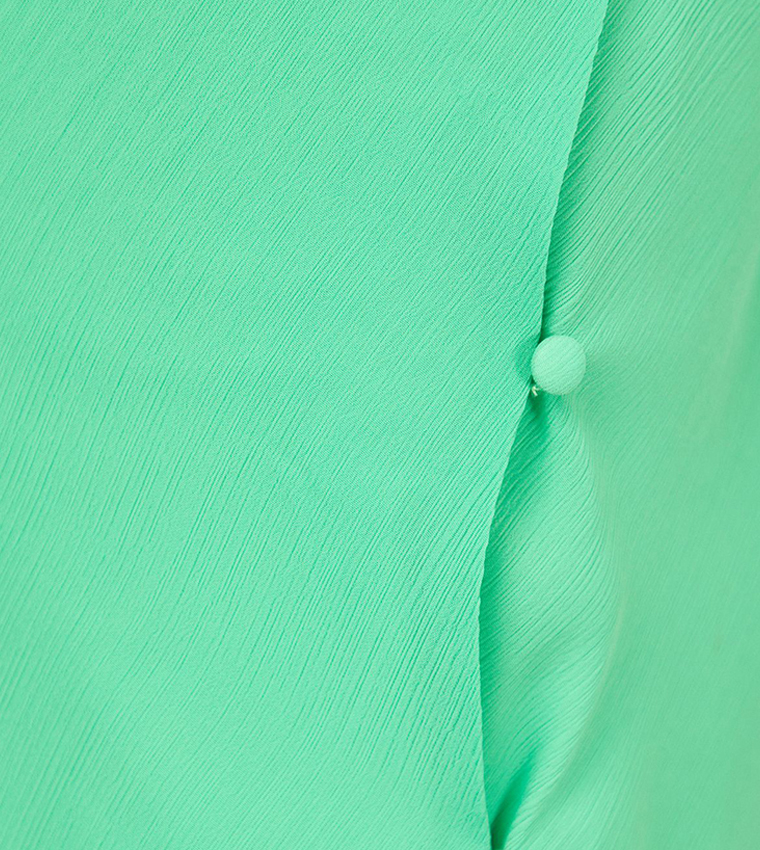 Tony Chiffon Cowl Neck Wrap Midi Slip Dress