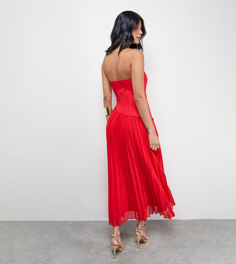 strapless open back dress Chamomile Formal Dress – Tania Olsen Designs