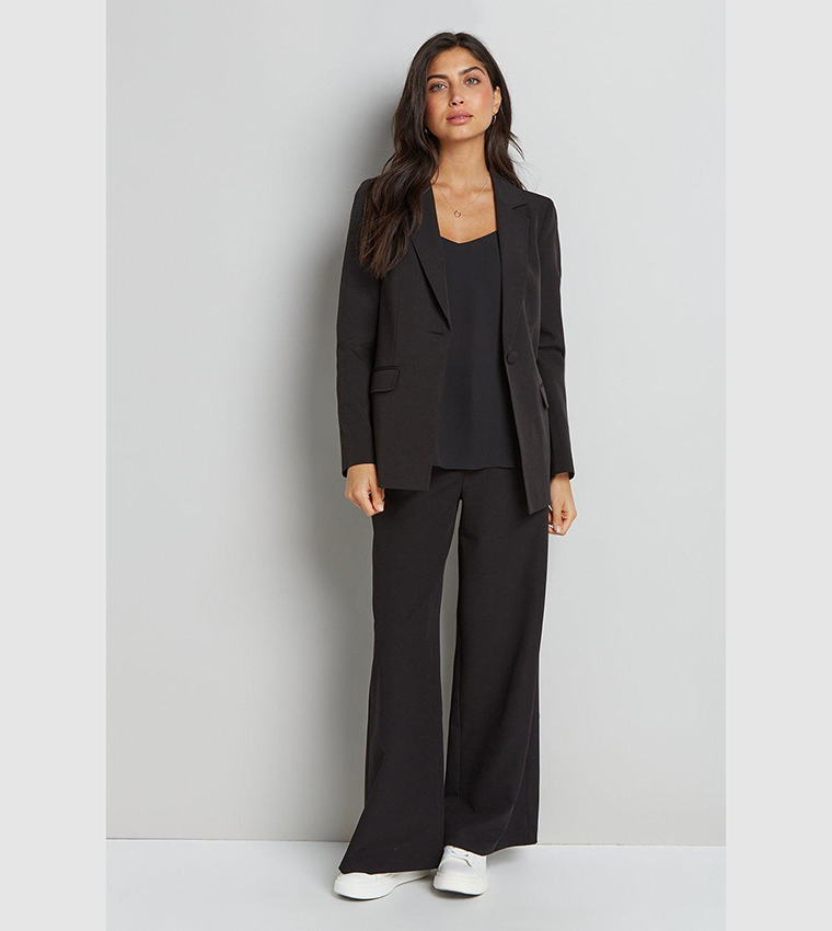 Buy Wallis Single Breasted Suit Blazer In Black 6thStreet Oman