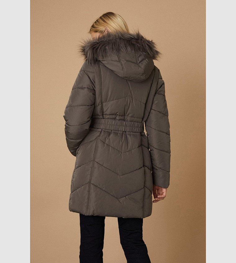 Fitted padded coat best sale