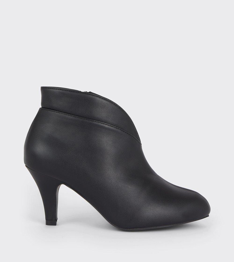 Buy Wallis Wide Fit Ashleigh Pointed Shoe Boots In Black