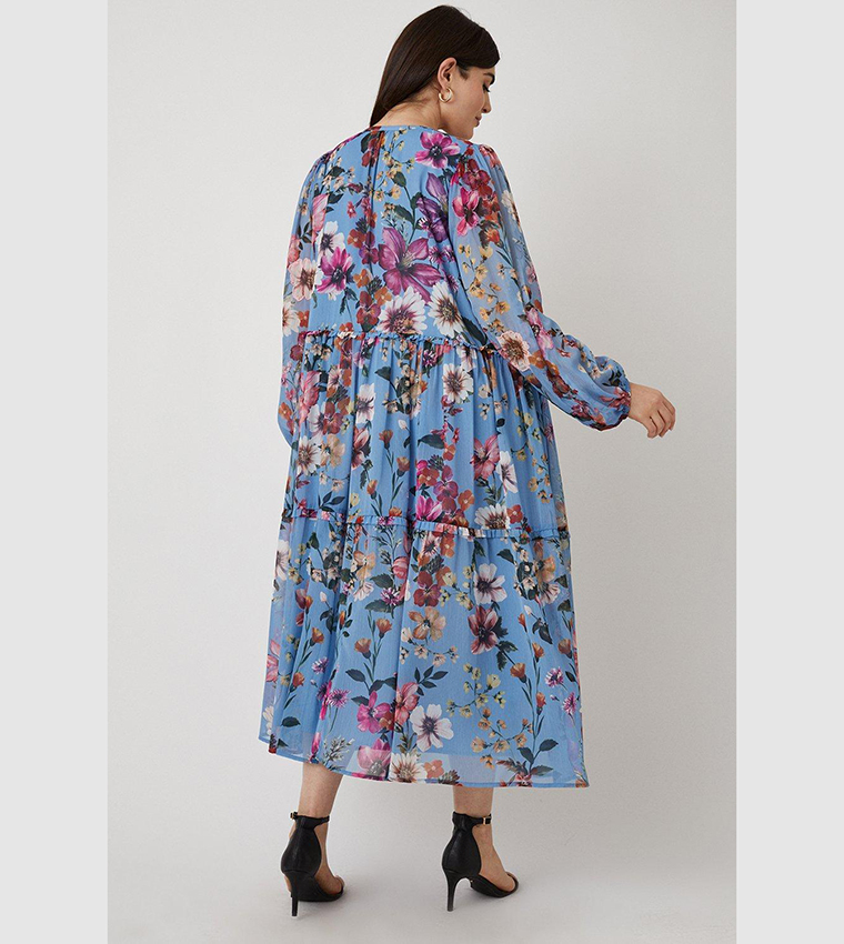 Embellished smock dress online