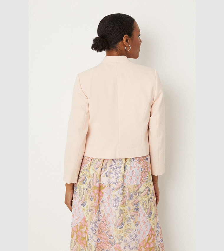 Blush shop short jacket