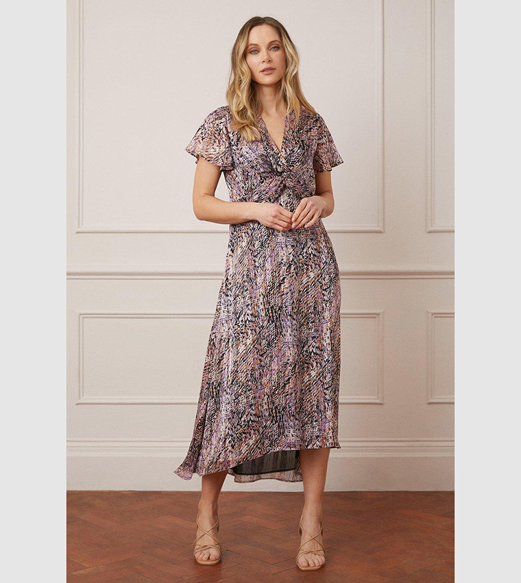 Wallis coral dress top