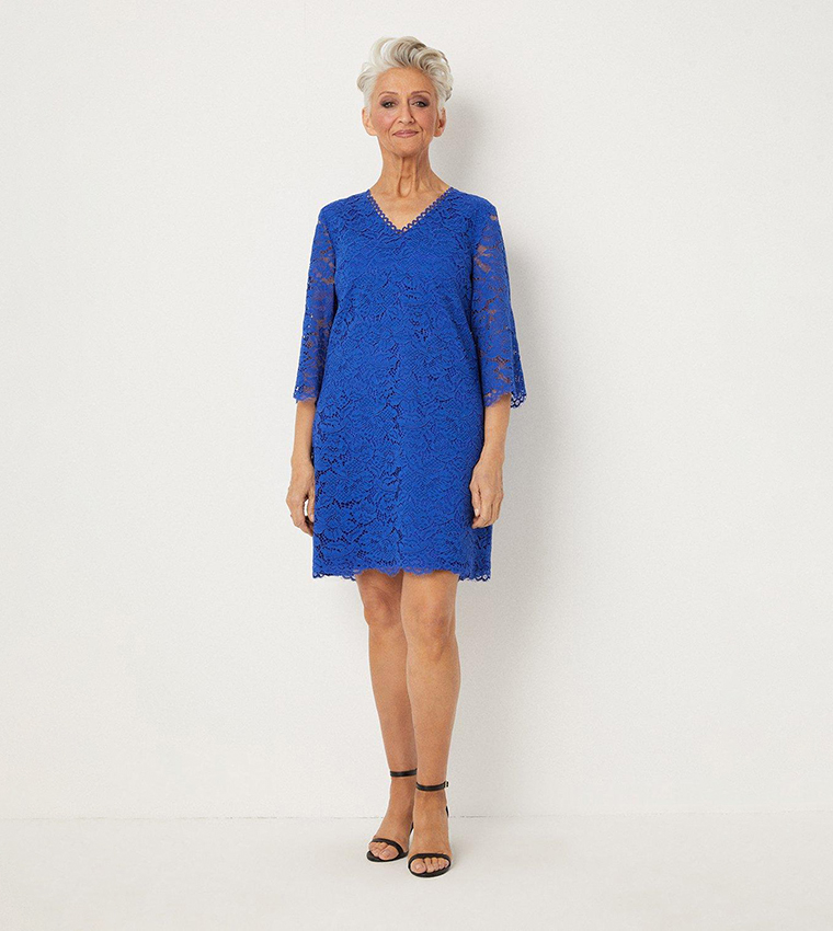 Wallis cobalt blue clearance dress