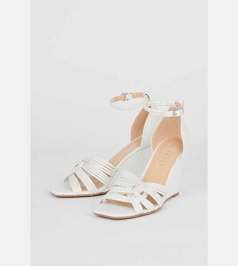 Wallis white sale wedges