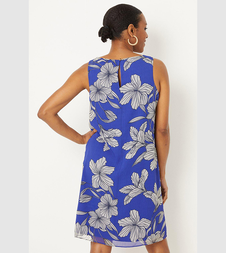 Cobalt sales shift dress