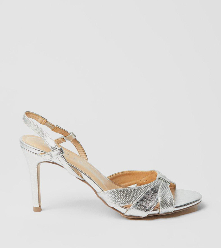 Celeste Cut Out Detail Slingback Heel Sandals
